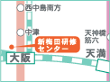 新梅田研修センター地図