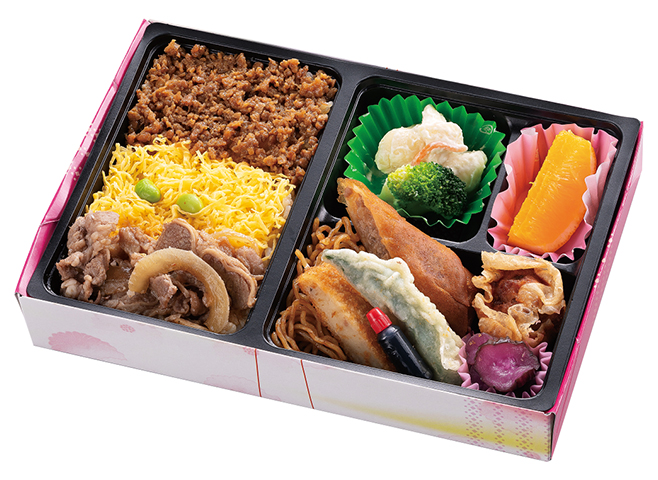 TM-1 肉めし三食弁当　820円